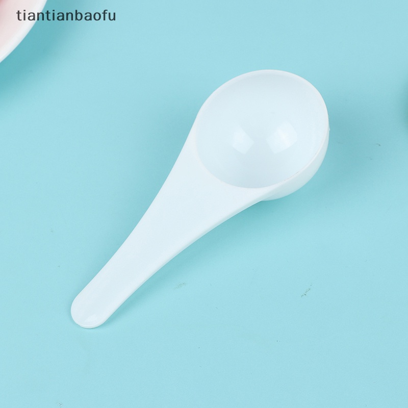 [tiantianbaofu] 10pcs 1g 3g 5g 10g Measuring Plastic Scoop Sendok Takar Susu Bubuk Sendok Butik