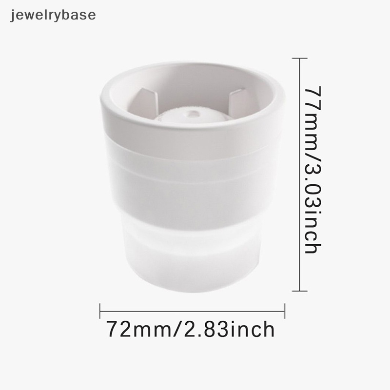 [jewelrybase] 1pc Cetakan Ice Ball Maker Tutup Silikon Bulat Sphere Cube Untuk Cocktail Whiskey Boutique