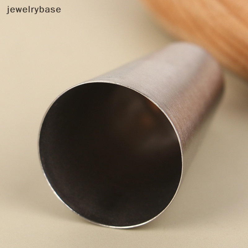 [jewelrybase] 3pcs /Set Piping Nozzle Ukuran Besar Dekorasi Cream Bunga Rose Icing Baking Alat Butik