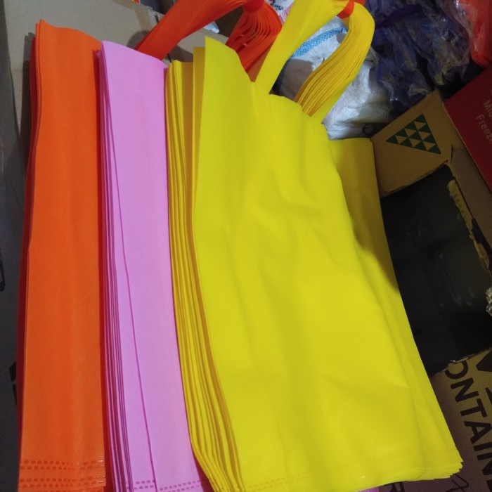 

[SC] TAS LIPAT KAIN SPUNBON uk 38 x 45 isi 12pcs - Hijau