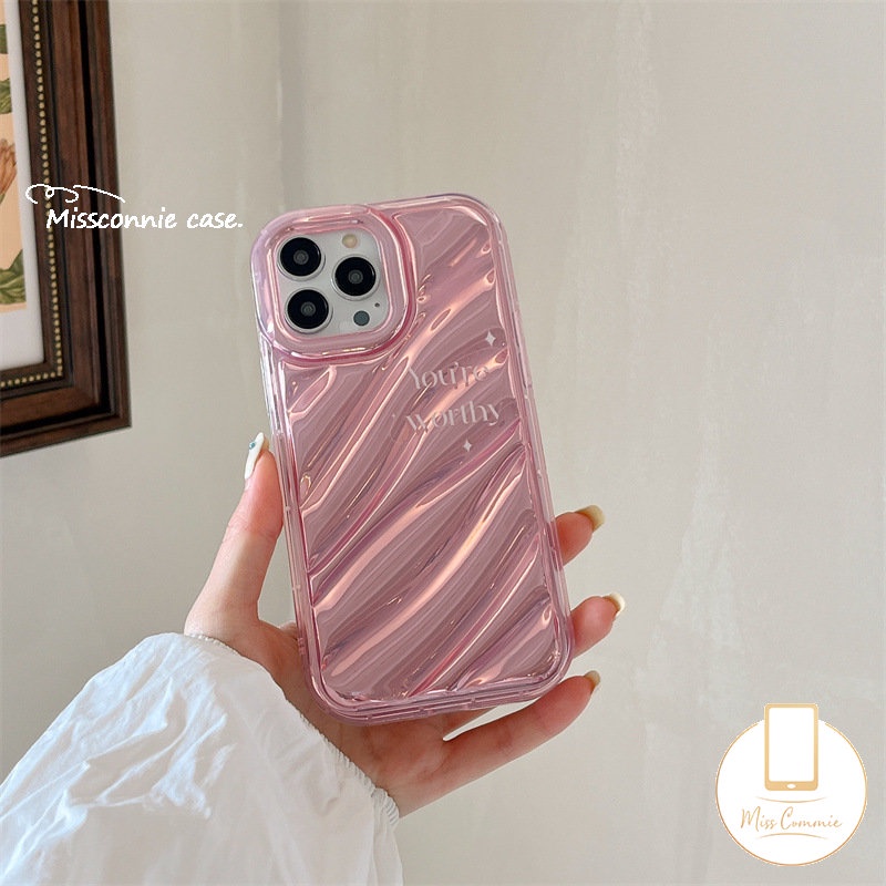 IPHONE Casing Bening Kartu Laser Alfabet Inggris Mewah Kompatibel Untuk Iphone12 11 13 14 Pro Max7 8 Plus 6 6S 7 8 Plus XR X XS MAX SE 2020motif Korgasi Stereo 3D Kreatif Soft Cover