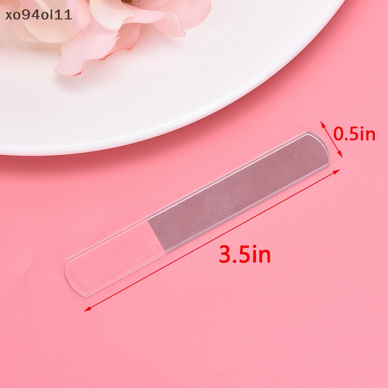 Xo Alat Kikir Kuku Nano Kaca Buffer Poles Gerinda Nail Art Manicure Device OL
