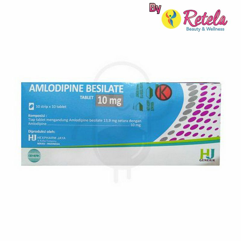 AMLODIPINE 10 MG 1 STRIP 10 TABLET