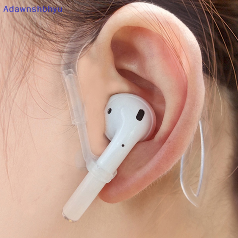 Adhyu 1pasang Wireless Bluetooth Earphone Earpods Ear Hooks Holder Earphone Kecil Dan Ringan Anti Jatuh Anti-slip Hook Headphone Aksesoris Untuk Air Pods ID