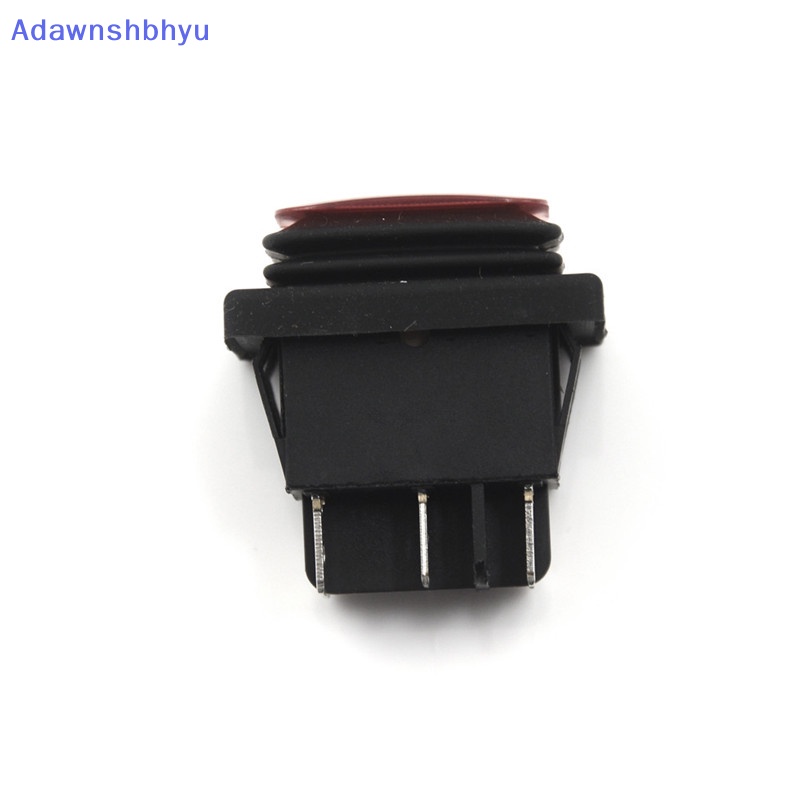 Adhyu Merah 3posisi 6Pin DC 12V Tahan Air Mobil Perahu LED Rocker Switch Latching ID