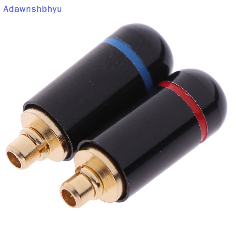 Adhyu 1pasang Plug Konektor Earphone 3.2mm DIY Untuk MMCX SE535 SE215 UE900 ID