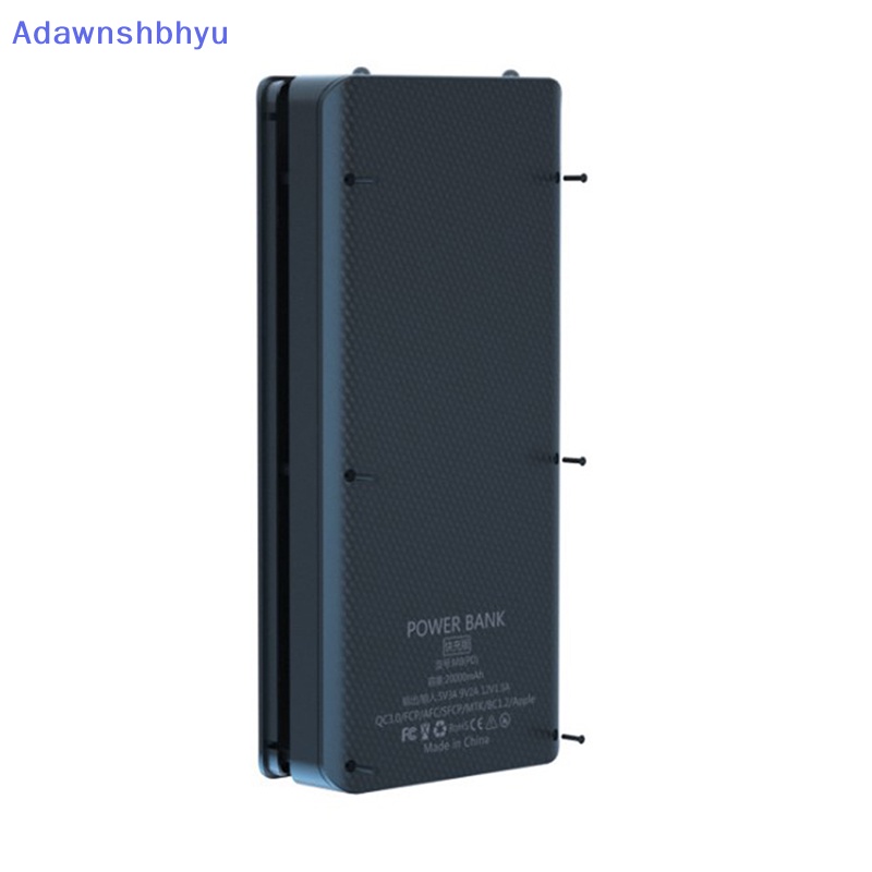 Adhyu QC/PD Quick Charge 8x18650 LCD Case Kotak Penyimpanan ID