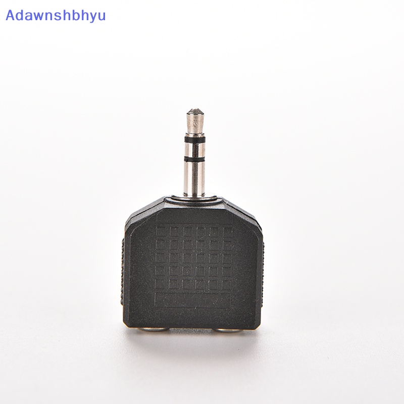 Adhyu Adaptor Audio 3.5mm Stereo Y Splitter - Colokan Male 1per8&quot; Ke 2jack Dual Female ID