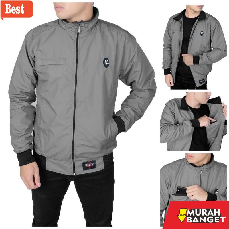 Jaket parasut pria terbaru- JAKET PRIA ANTI AIR.JAKET PRIA PARASUT.JAKET PRIA.JAKET BOMBER
