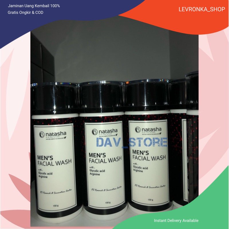 MEN'S FACIAL WASH/SABUN WAJAH/MFW/NATASHA