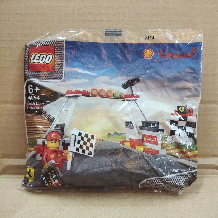 Lego Shell Ferrari 40194 Finish Line &amp; Podium