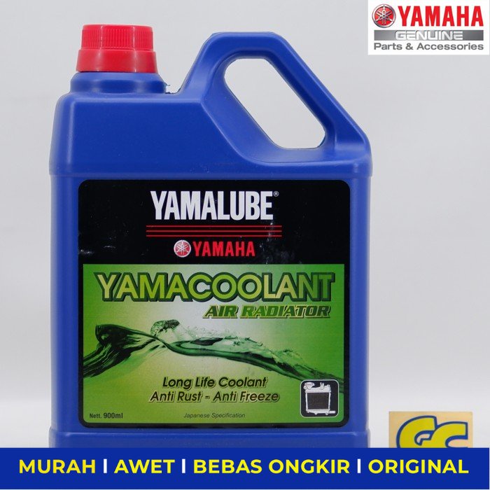 Yamaha Coolant  Yamaha Radiator Coolant 900 ml  Yamalube Original - Sparepart Sperpart Spare Part Mo