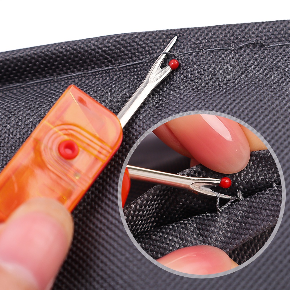 U Disk Type Collapsible Handle Thread Remover/ Pemetik Benang Kepala Jahitan Silang Handmade/ Penghilang Jahitan Tailor Pakaian