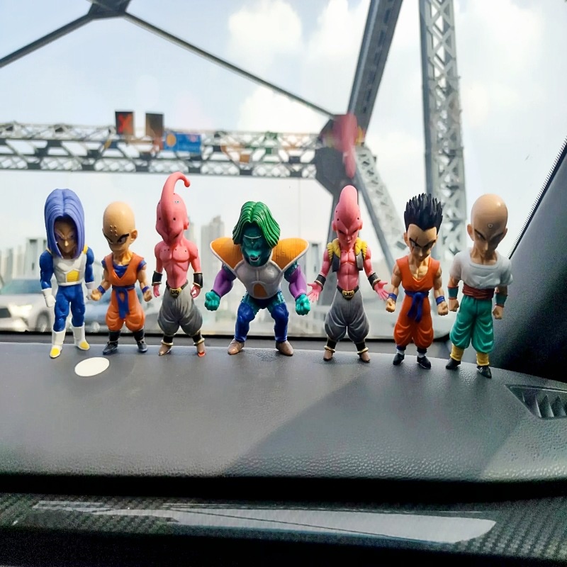 Dragon Ball Gk LG Q Versi Wcf Saab Tianjin Padi Gohan Kurin Majin Buu Figure Model Ornamen Peripheral Collection Mainan