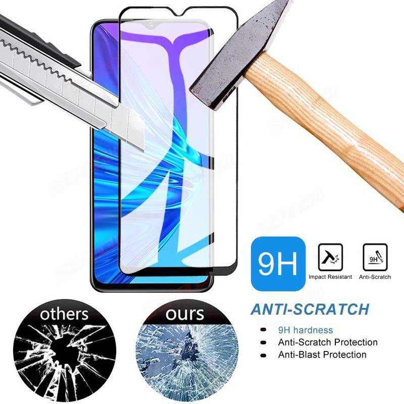 Tempered Glass Warna Hitam Untuk OPPO A1 A83 A11 A12 A15 A16 A17 A17k A1X2018 4G 5G film Pelindung Pelindung Layar Untuk OPPO A3 A5 A31 A33 A35 A36 A76 A5 A52 AX5s A7 A8 A9 ACE2 AX7 2020