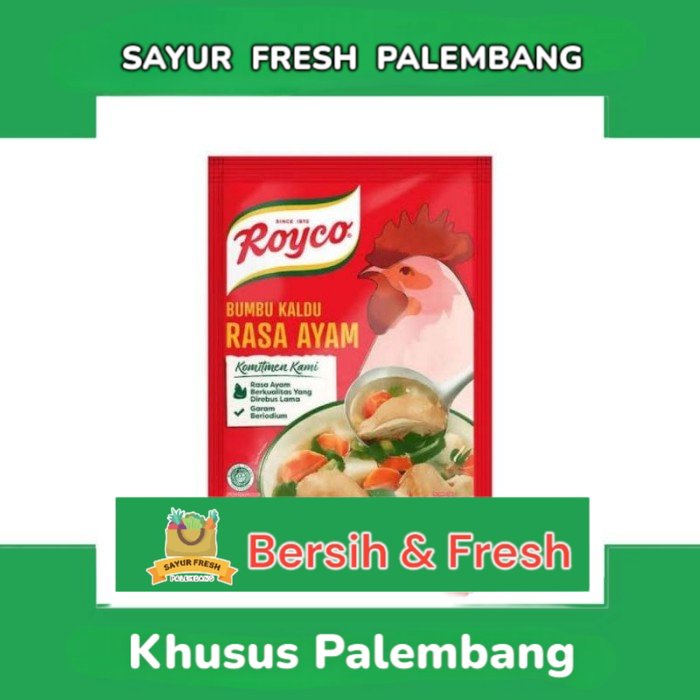 

Royco Bumbu Kaldu Ayam 230 gr - Sayur Fresh Pasar Perum
