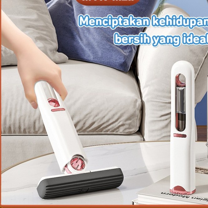 Alat Pel Pembersih Mini Hands-free Squeeze Mop Desktop Mop Pel Mobil