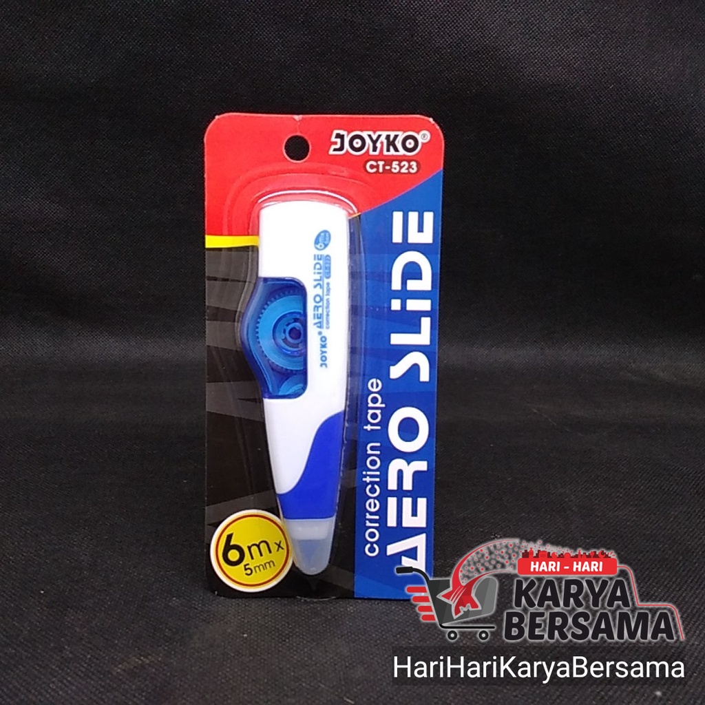 

JOYKO CORRECTION TAPE CT-523 PITA KOREKSI WARNA RANDOM