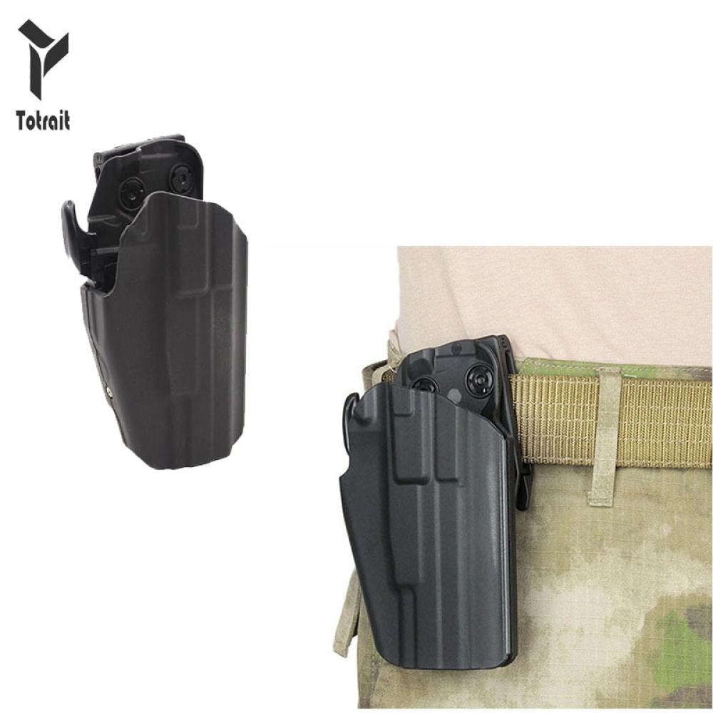 Totrait Tatical High Quality 579 Quick Pull Waist Belt Holster For G17/22/37 HK45 M&P45 Hunting
