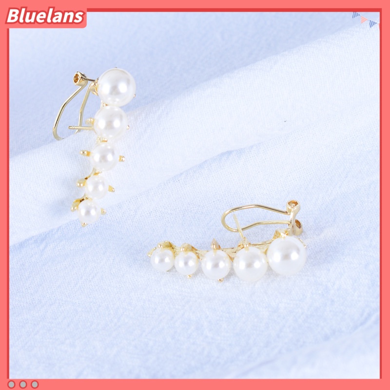 [BLS] Anting Mutiara Elegan, simple, Dan Kecil, Dengan Kepribadian, Anting, Anting, Perempuan