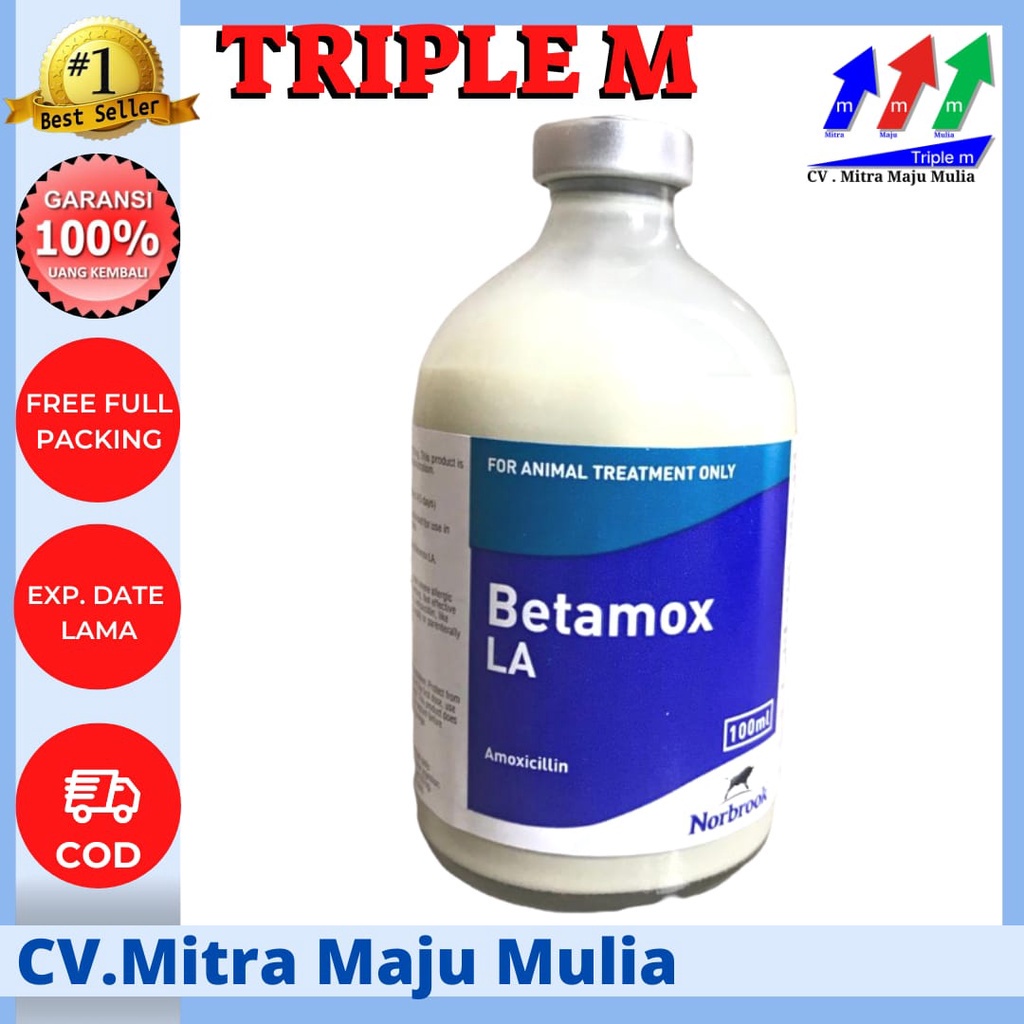 Betamox LA 100ml Inj