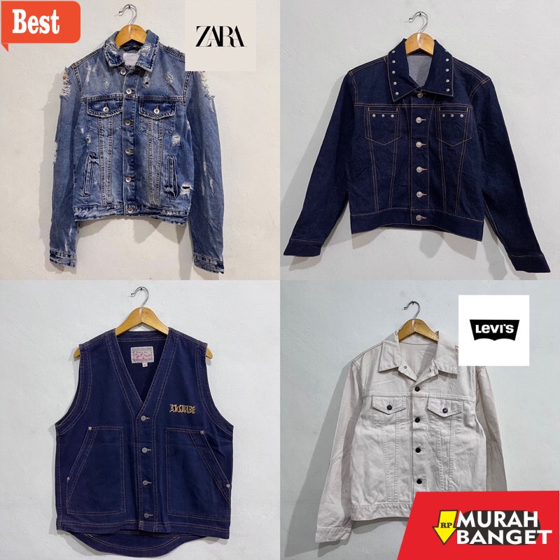 Jaket denim wanita terbaru- JAKET JEANS WANITA / JAKET JEANS OVERSIZE / JAKET JEANS CROP / JAKET JEA