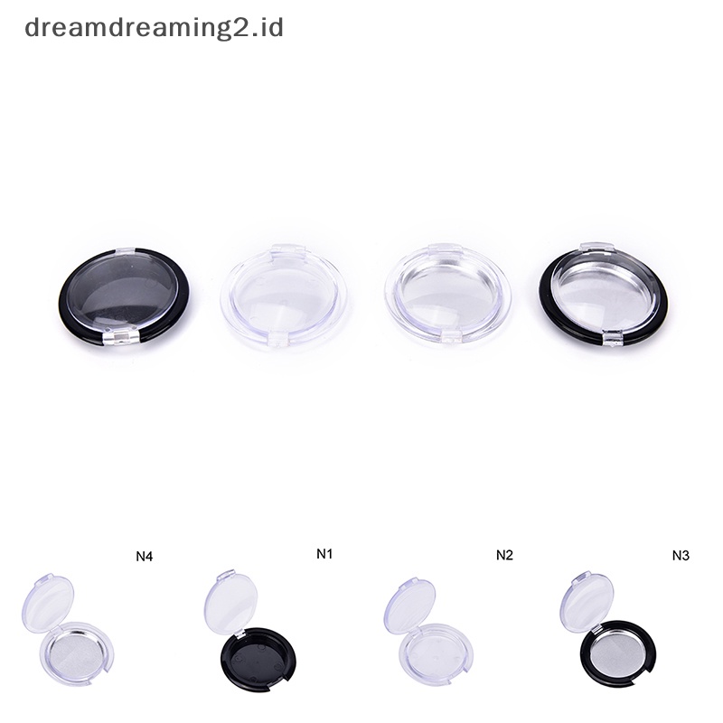 (drea) 1/2pc Kosong Eyeshadow Case Palette Panci Magnet Bubuk Kosmetik Makeup DIY 5ml //