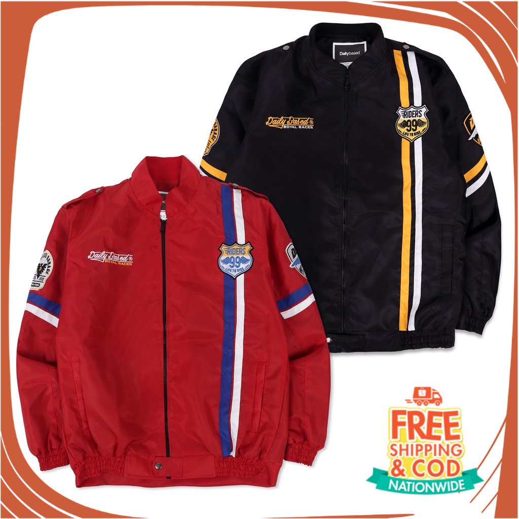 JAKET OOTD KONSER OOTD CAFE/ DAILYBASED | Racing Jacket Eagles