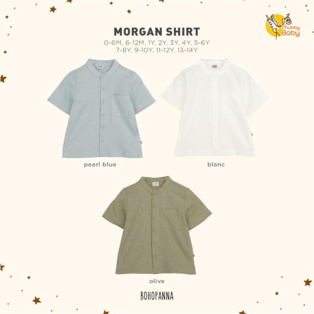 BOHOPANNA - Morgan Shirt | Atasan Anak