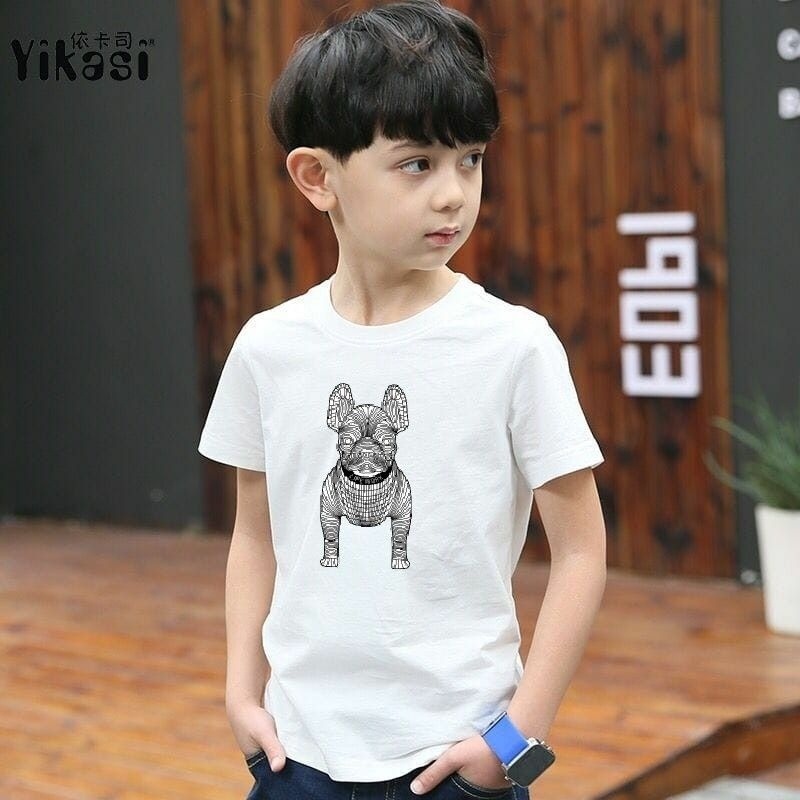 Kaos Anak Unisex Life work Kaos Oblong Anak Usia 2-15th