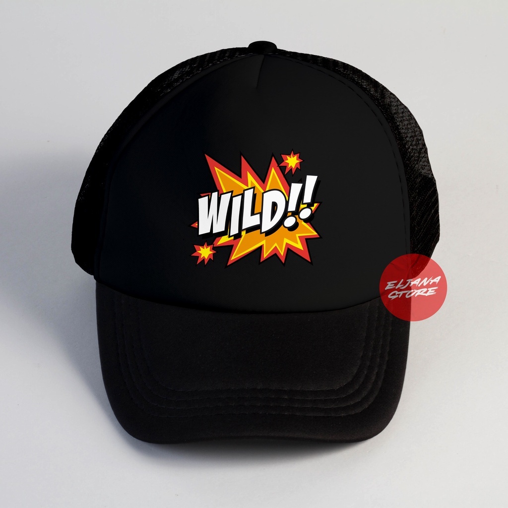 VIRALL-TOPI PRIA DAN WANITA TRUCKER WILD/TOPI SNAPBACK CAPS KUALITAS DISTRO HIGHT QUALITY