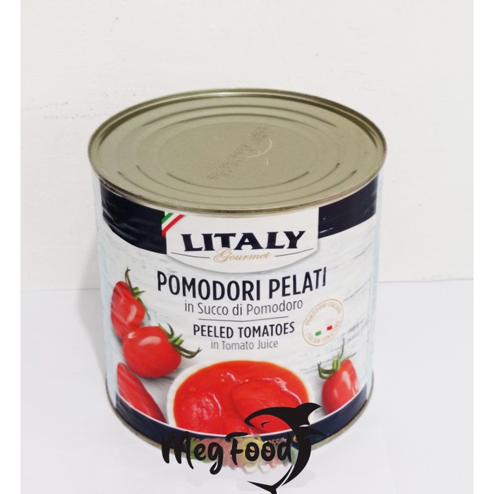 

Litaly Gourmet Peeled Tomatoes I Saus Tomat - 2.5 Kg