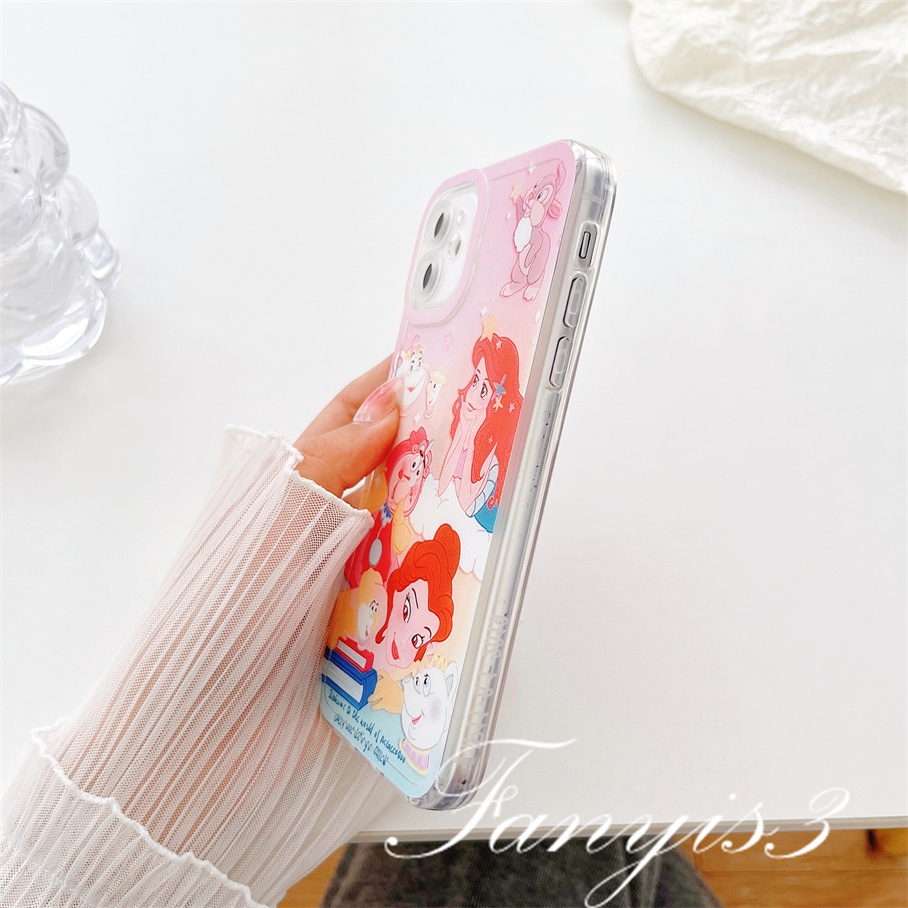 Redmi 12C 10C 10A 10 9 9A 9C 9T Note 12 11 Pro+ 11s 11 10s 10 9s 9 8 Pro Xiaomi Poco X4Pro X3 Pro X3NFC M3 M4 F3 Mi 11 Lite 10T Pro Beautiful Princess Phone Case TPU Soft Cover