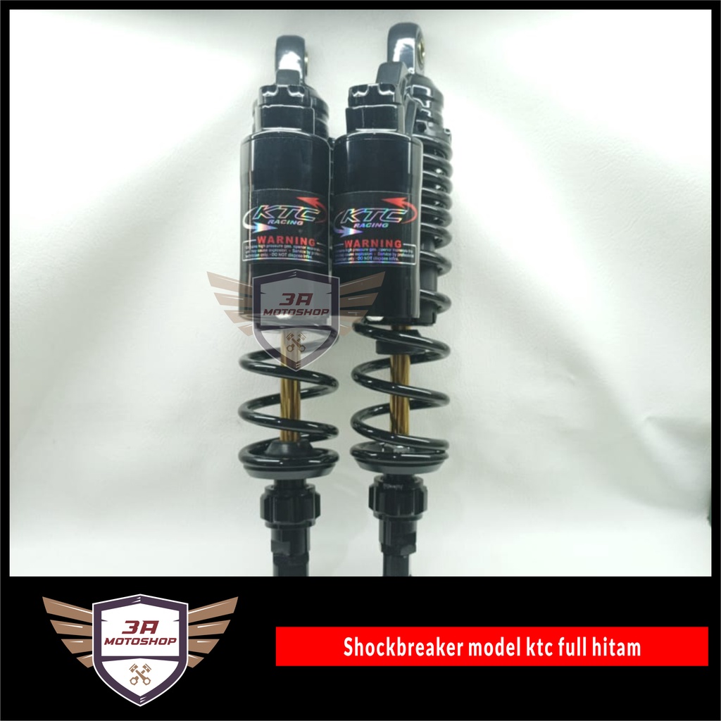 Shockbreaker Belakang Bebek Matic 280 320 340 Model KTC Full Hitam