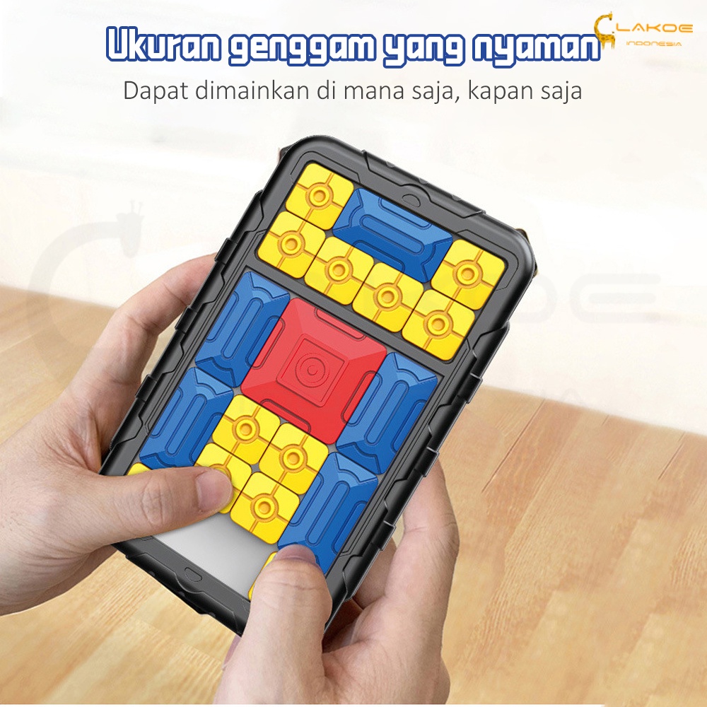 Lakoe Puzzle Geser Anak/Mainan Edukasi Anak Super Sliding Puzzle/Huarong Road Games