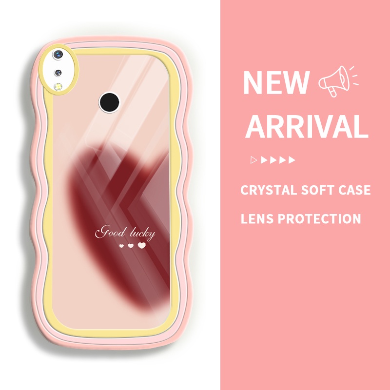 JBIMA Transparan Silicon Case Lucky Love SoftCase For Realme 3 3i 3 Pro X Lite 5 5i 5S 5 Pro 6i 6 6s