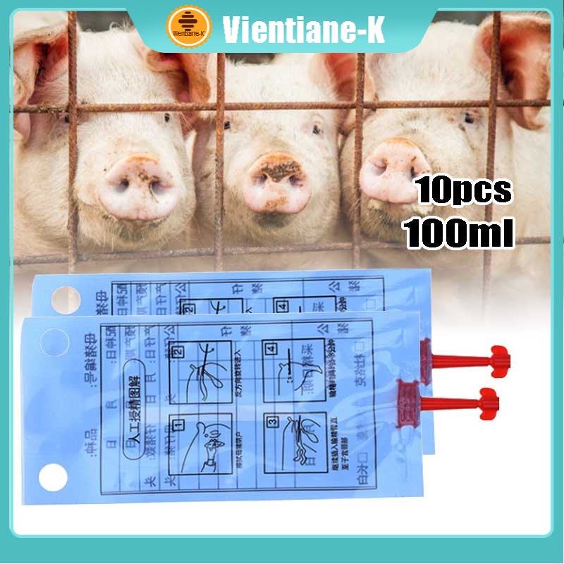 Plastik Semen Ib 100ml Sperma Babi Untuk Inseminasi Buatan Kawin Suntik