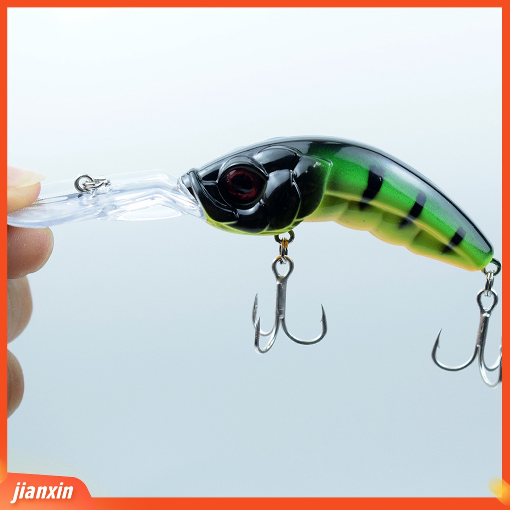 (In Stock) 10cm /14g Umpan Pancing Plastik Desain Bola Baja Tahan Aus Hidup Ikan Kecil Umpan Memancing Aksesori