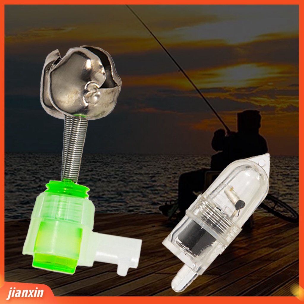 (In Stock) 10Pcs /Set Lampu Alarm Memancing Tahan Air LED Kecerahan Tinggi Mini Deep Drop Underwater Lampu Kedip Untuk Angling