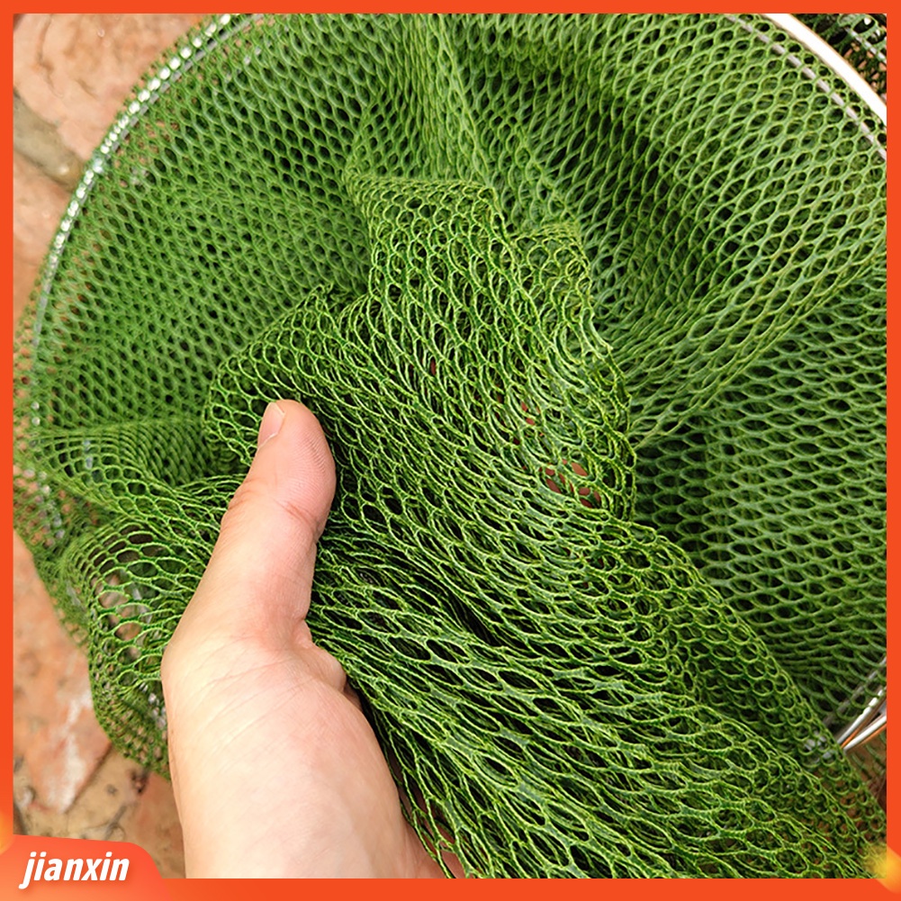 (In Stock) 2m /2.5m Collapsible Nylon Stainless Steel Penangkap Ikan Jaring Perangkap Kandang Pancing Mesh Basket