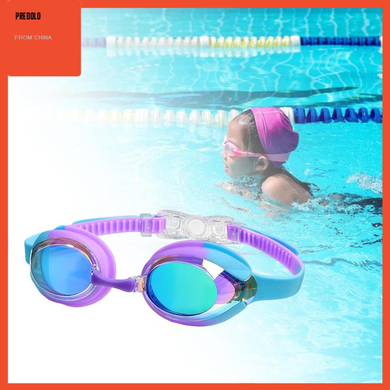 [Predolo] Kacamata Renang Nyaman Tidak Bocor Clear Vision Cowok Cewek Swim Goggles