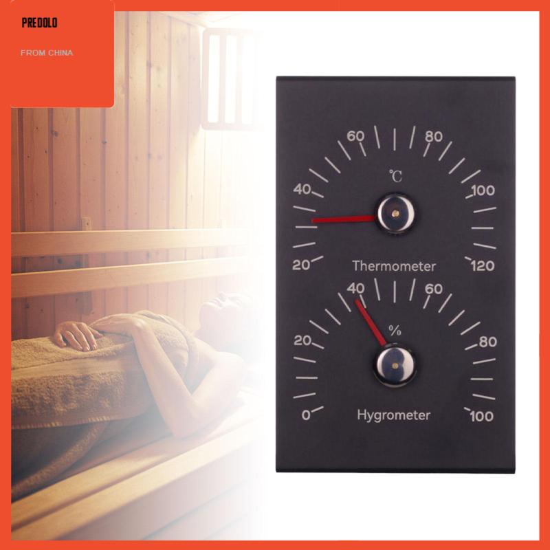 [Predolo] Hygrometer Suhu Sauna 2in1 Portable Untuk Bengkel Ruangan Sauna Indoor