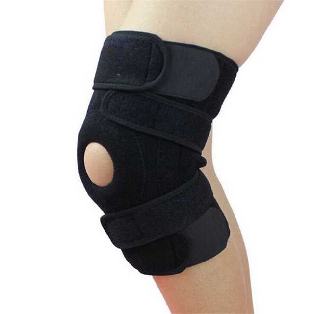 Pelindung Lutut Aolikes Super Foam Knee Pad Support Brace Nylon Running Fitness Cycling Gym