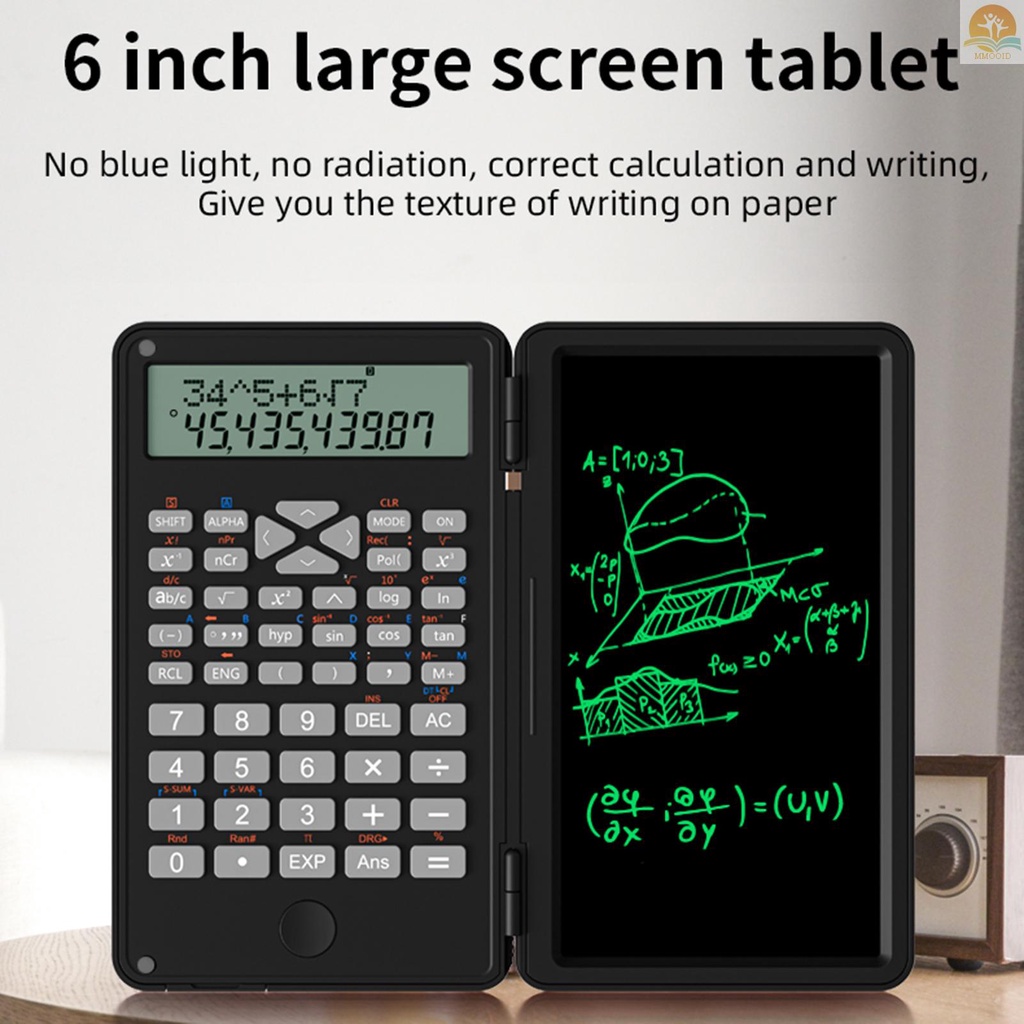 In Stock Kalkulator Ilmiah Dengan Papan Tulisan Yang Dapat Dihapus 240fungsi 2jalur LCD Display Kalkulator Matematika Keuangan Yang Dapat Dilipat Perlengkapan Sekolah Untuk Smp Sma Kuliah Studen