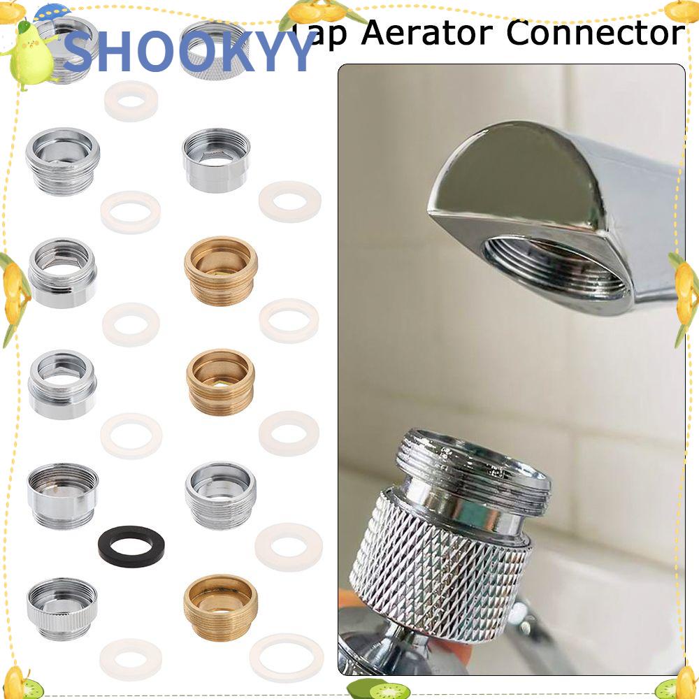 CHOOKYY Tap Aerator Konektor Kamar Mandi Metal Water Purifier Aksesoris Adaptor Hemat Air