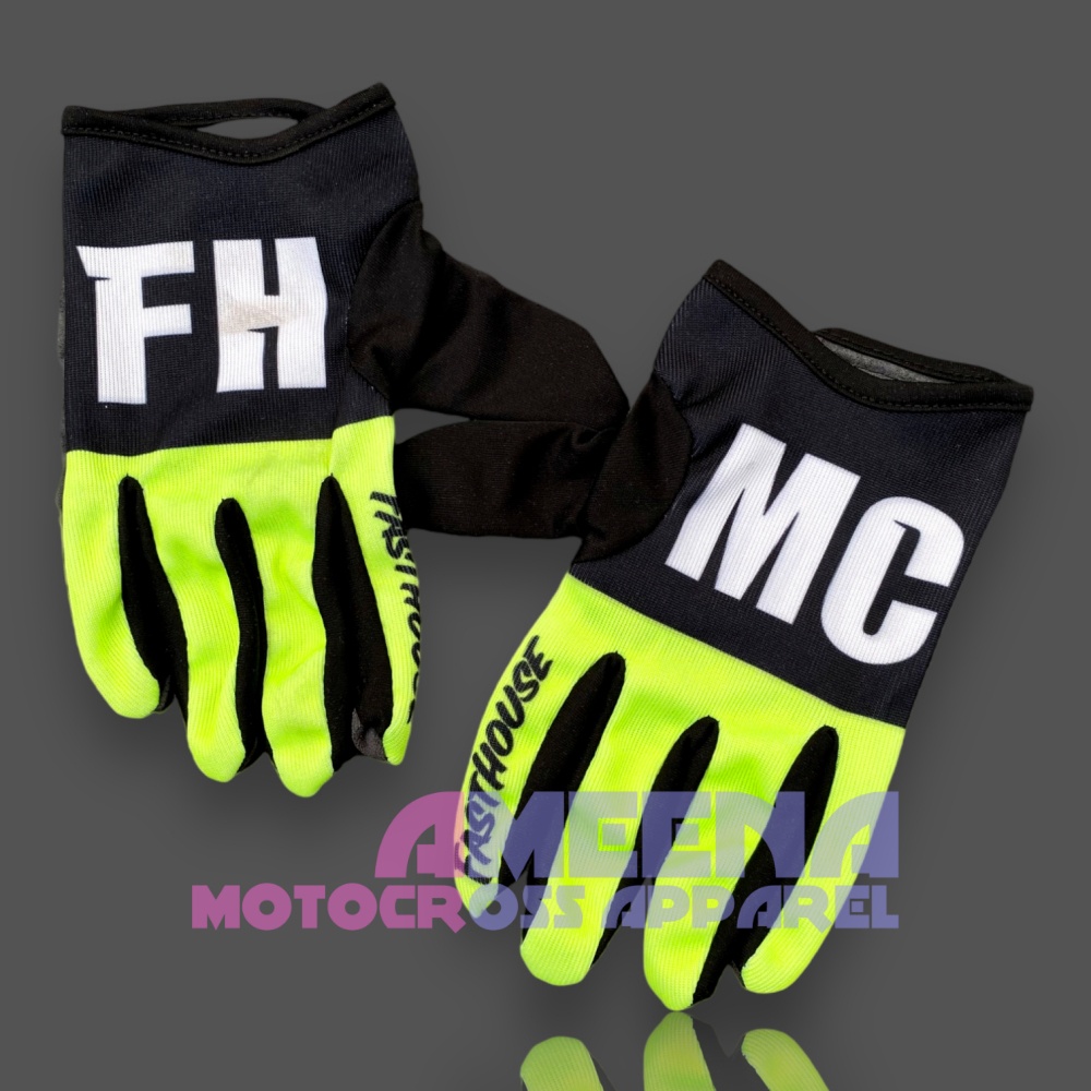 Sarung Tangan Motocross - Sarung Tangan Trail - Sarung Tangan MX Motor Fullprint - 134