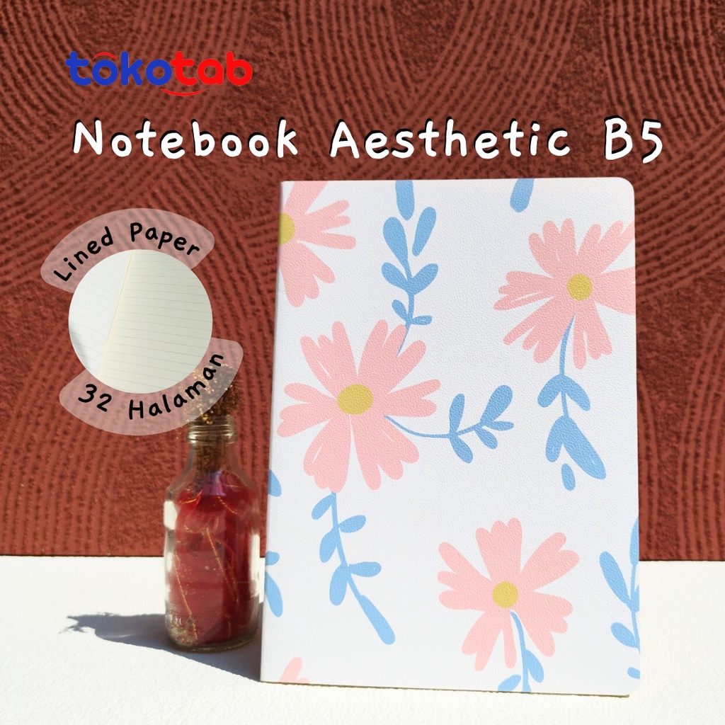 

Tokotab - MIKIREI Notebook Buku Catatan B5 Motif Kartun Lucu Simple Easy Notebook Sewed