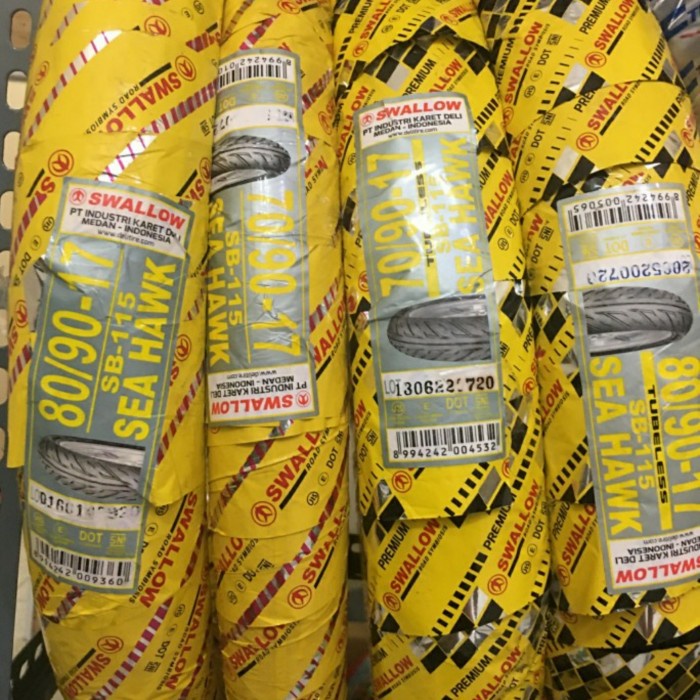 Ban Luar Swallow 80 90 17 Ban Motor 80/90-17 Non Tubeless Swallow