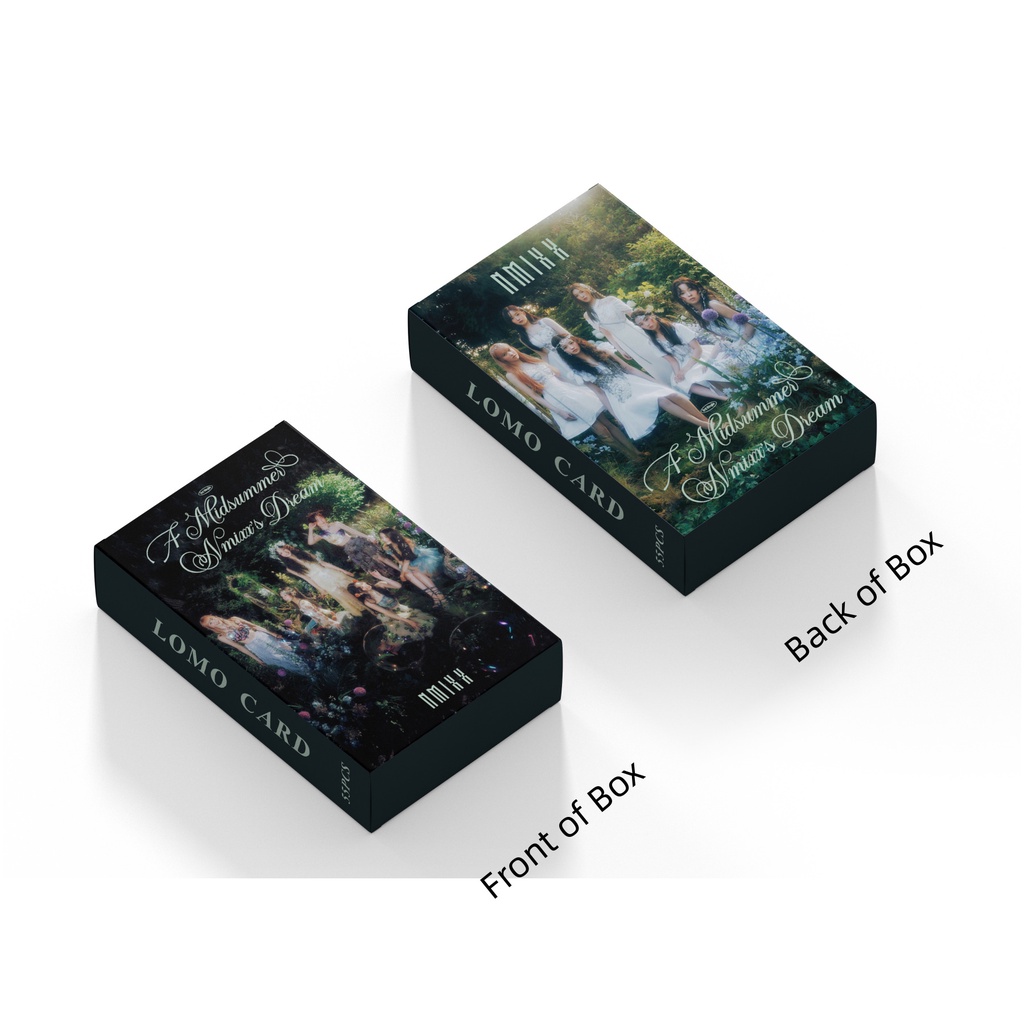 55pcs /box NMIXX Photocards A Midsummer Nmixx's Dream Album Kartu Lomo Kpop Postcards