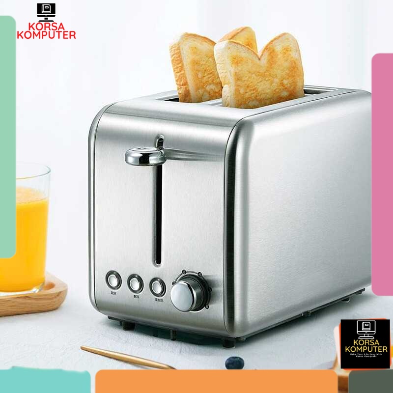 Alat Pemanggang Roti Bread Toaster Panggangan Roti Alat Panggang Roti Panggangan Roti Bakar Deerma -